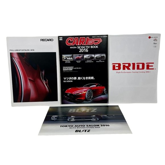 Tokyo‎ Auto Saloon 2016 Show Brochures Mazda - Picture 1 of 12